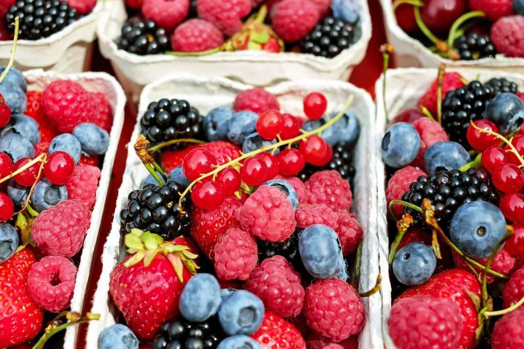 Berries are full of antioxidants